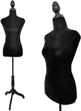 Female Mannequin Torso Dress Clothing Form Display Body Tripod Stand