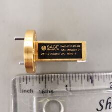 Sage Wr-12 Waveguide To 1 Mm F Coax Adapter Swc-121f-r1 60 To 90 Ghz