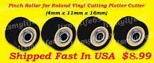 Pinch Rollers For Roland Vinyl Plotter Cutter 1-4x11x16 Ship Usa Fast Shipping