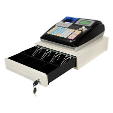 Led Display Electronic Pos System Cash Register For Retail With Drawer 48 Keys