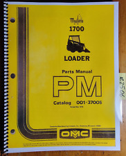 Omc Owatonna 1700 Mustang Skid Steer Loader Parts Manual 001-37005 578
