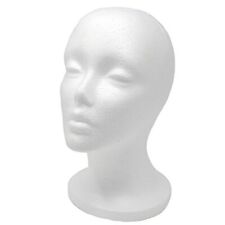 A1 Pacific Female Styrofoam Mannequin Head 11