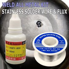 Aluminum Stainless Steel Lighter Solder Flux Paste Wire Soldering Wire Tool