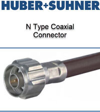 New Huber Suhner N Type Coax Male Connector Crimp Rg214 11n-50--44133ne