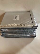 3m Scotch Bubble Mailers Lot 17 Silver 8.5 X 11.25in Shipping Gift Padded New