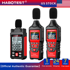Habotest Ht622 Digital Sound Level Meter Decibel Meter 30-130db Spl Pressure