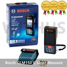 Bosch Glm150 C Pro Distance Meter Laser Measure Bluetooth Ip54 Sloping Gauge