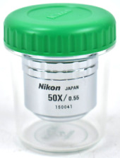 Nikon Cf Plan 50x 0.55 Bd Elwd Dic Microscope Objective