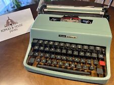 Olivetti Lettera 32 Portable Manual Typewriter Tested Vintage Made In Spain