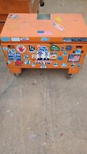 Rigid 32 Job Site Box Gang Box With Steel Casters Pick Up Only