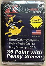 25 New Pro-mold Mh35s Regular Card 35pt Wsleeve Magnetic Holders Uv Usa Made
