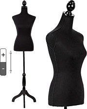 Adjustable Dress Form Mannequin - Female Body - Sewing Display - Black - Usa