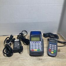 Verifone Omni 3750 Credit Card Terminal Pinpad 1000se With Power Cord