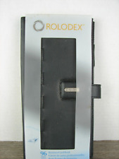 Personal Rolodex Business Card Book 96-card Black