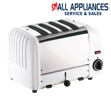 Dualit Bun Toaster 4 Slice White Classic 43022 With 2 Year Wty In Heidelberg