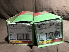 Lot Of 10 New Square D Circuit Breakers Hom220 With Free Shipping