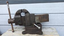 Rare Large 64lb American Scale Co Red Seal No. 62 Blacksmith 3.5 Vise Vintage