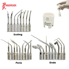 Woodpecker Dental Ultrasonic Scaler Tips Scaling Endo Perio Root Canal Fit Ems