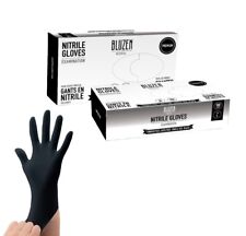 Disposable Nitrile Gloves Industrial Medical Black Latex Powder Free Bluzen
