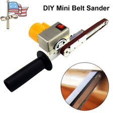 Mini Electric Belt Sander 7speed Adjustable Polishing Machine Hand-held 96 Kw