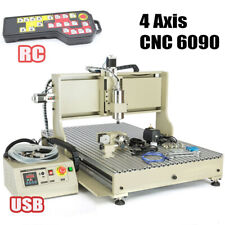 4 Axis Cnc 6090 Engraving Drilling Milling Machine Cutter Engraver Usb Routerrc