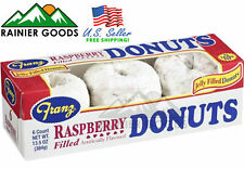 Northwest Franz Raspberry Filled Powdered Donuts Pastries 6pcs - 1 Box