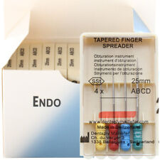 10packs Dental Tapered Finger Spreader Endodontic Hand Use Endo Root Canal Files