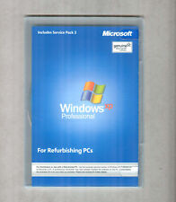 New Windows Xp Professional Sp3 Full Version Cd Disc Pro Coa Product Key