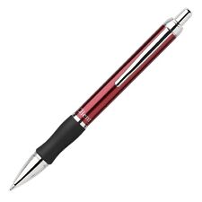 Bk910b-a Pentel Client Rt Ballpoint Pen Medium Point Red Barrel Pack Of 12