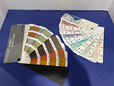2 Pantone Color Guides 1998 Duotone Guide And 2000 Metallic Guide Fan-out Decks