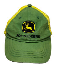 John Deere Tractors Brush Hog Scoop Mesh Snapback Baseball Hat Toddler Size