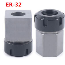 Er-32 Collet Block Spring Chuck Holder Hex Square Cnc Milling Machine Tool New