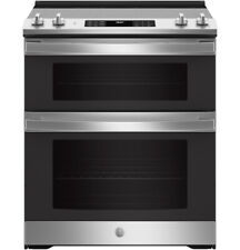 Ge 30 Inch Slide-in Electric Convection Double Oven Range Brand New Jss86spss