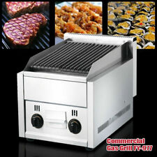 Us Charbroiler Commercial Countertop Lpg Char Broiler Grill 2 Burner Gas Cooking