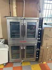 Vulcan Double Stack Electric Convection Oven Model Et-88-b School Owned