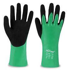 Nitrile Coating Chemical Resistant Gloves 1 Pair Green Xxl