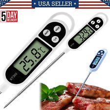 Digital Food Thermometer Kitchen Bbq Cooking Meat Temperature Measure Probe Tool
