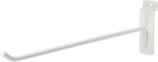 Lot Of 50 Slatwall Peg Hooks White 12 Slat Wall Retail Display 6mm Diameter