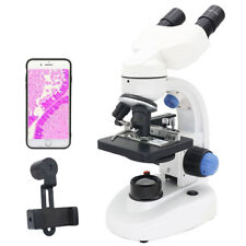 40-2000x Led Compound Binocular Microscope Student Science Biological Experiment