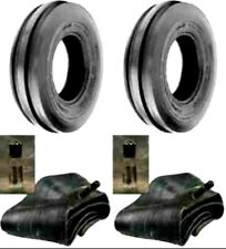 2 400x19 4.00-19 400-19 F2 Triple Rib Ford 2n 9n Front Tractor Tires With Tubes