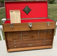 H. Gerstner Sons Wood Machinist Chest - 13 Drawers - Model 62 In Walnut