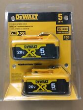 2pcs Dewalt Dcb205 20v 5.0ah Max Xr Li-ion Power Tool Battery Us Free Shipping