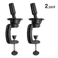 2x Table Clamp Stand For Display Head Mannequin Head Holder Stand Wig Making