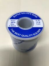 Solder Wire Electronic Super Solder 6040 1.6mm Diameter 1 Lb Free Shipping