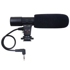 3.5mm External Stereo Microphone For Canon Nikon Dslr Camera Dv Camcorder