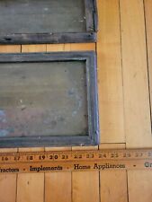 Antique Letterpress Printer Block Galley Type Tray 24 All Brass With Wood