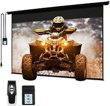 120 Motorized Projector Screen Electric Diagonal Automatic Projection 43 Hd