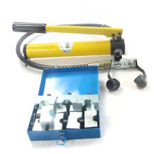 20t Hydraulic Crimper Crimping Tool W Pump Dies Cable Wire Hose Lug Terminal