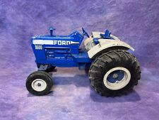 Ford 8600 112 Ertl Blue White Tractor Rare Big Metal Piece