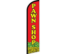 Pawn Shop Red Yellow Windless Banner Advertising Marketing Flag